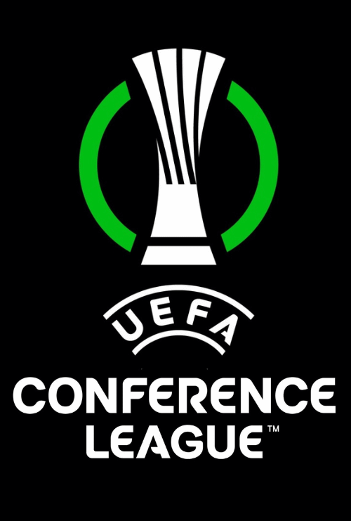 UEFA Conference League official logo with green accents, European football tournament available via Beast IPTV 4K streaming