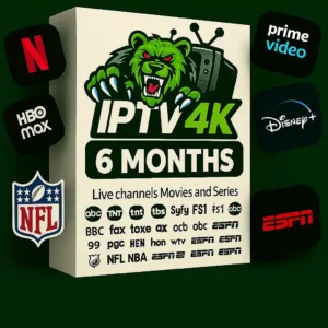 Premium IPTV 2026 subscription 6 months Beast TV 4K with NFL NBA ESPN BBC and 40000 channels
